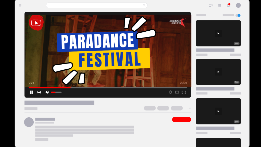 Kanal Youtube Paradance Festival