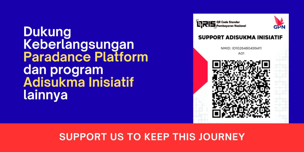 Donasi untuk Paradance Platform